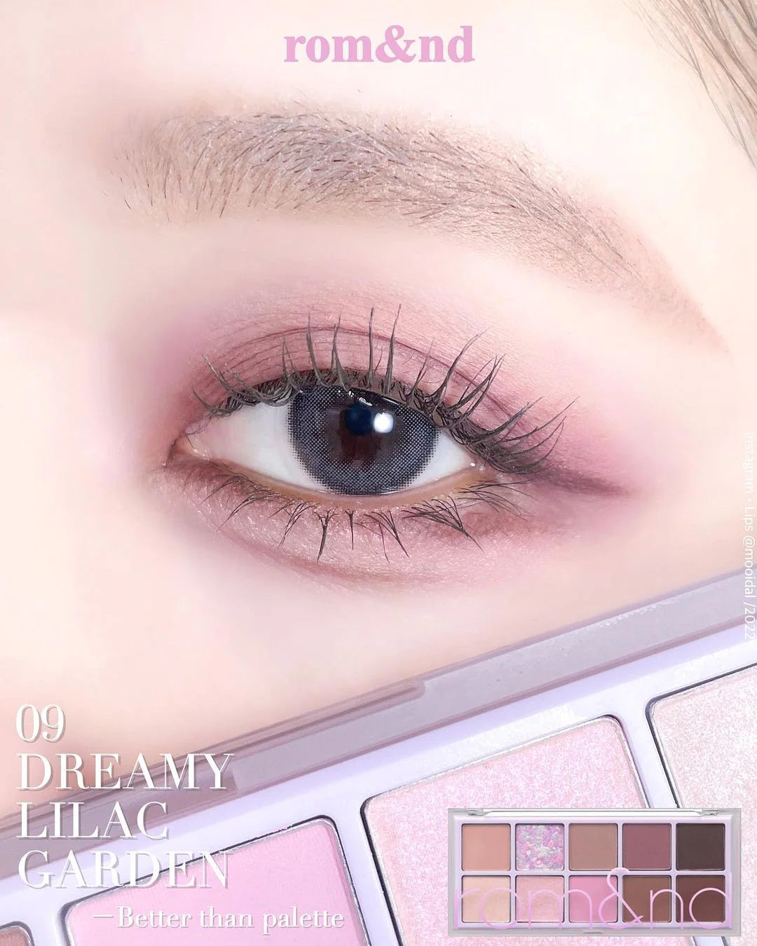 Dreamy Lilac Garden Palette | Rom&nd