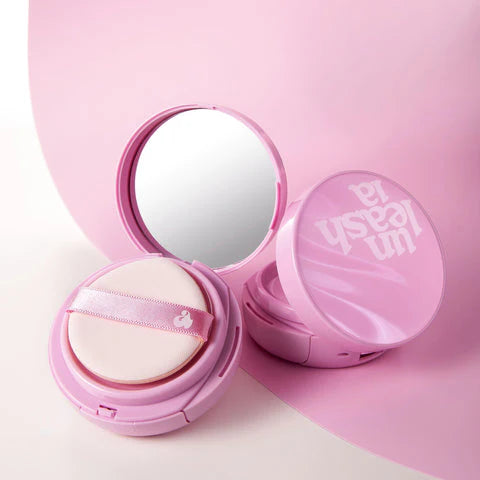 Don't Touch Glass Pink Cushion | UNLEASHIA