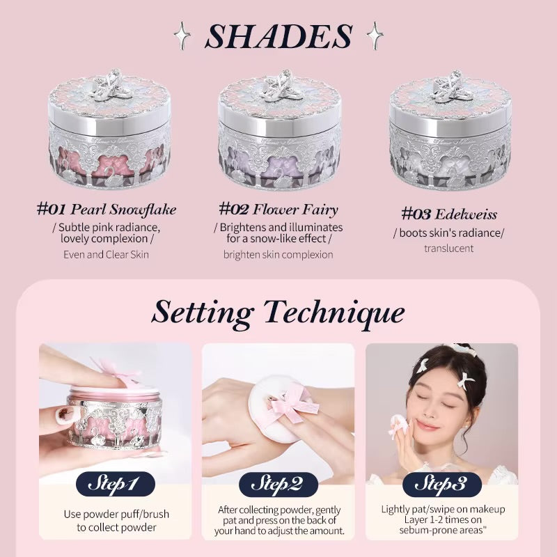 Swan Ballet Setting Powder | Flower Knows