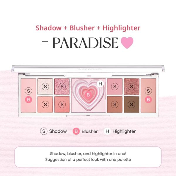 All Take Mood Like Palette #01 Prestige Pink | Peripera