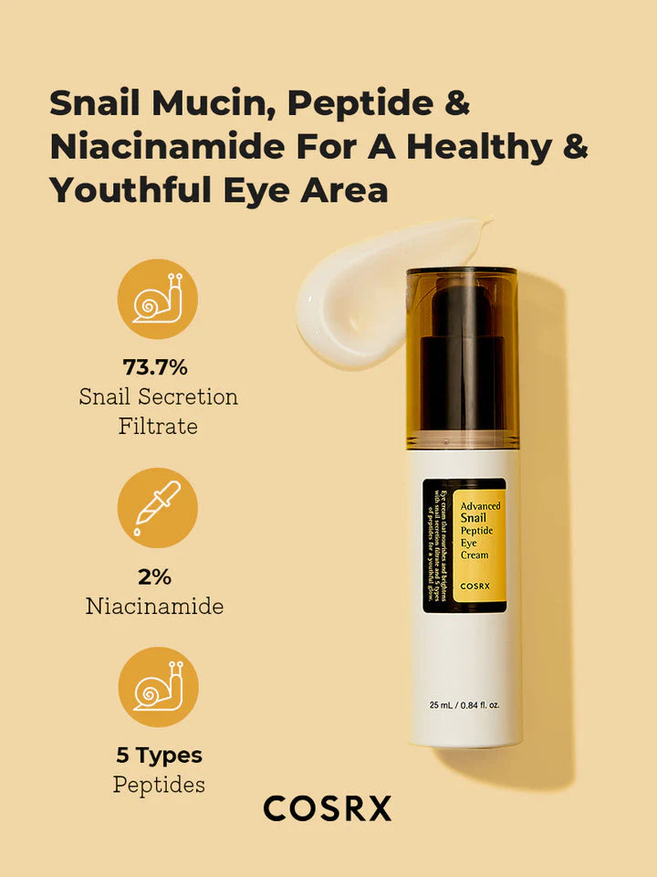 Advanced Snail Peptide Eye Cream | COSRX